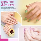 42 Pcs Gel Nail Polish Kit With U V Light 24 Popular Colors Gel Polish Nail Kit