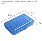 Sterlite 17224812  Small Pencil Box  Splash Tint 12pack 