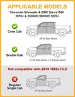 Under Seat Storage Boxes - Compatible With 2019-2026 Chevy Chevrolet Silverado 1