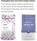 Amazon Basics Epsom Salt Soaking Aid  Lavender Scented  Relax   Relief  Resealab