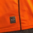 Nike Pro Combat Shirt Mens Medium Neon Orange Fitted Compression Hypercool