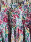 Vintage Oshkosh B gosh Baby Girl Pink Floral Outfit Bubble Romper Size 3-6 M Usa
