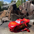 New Disney Parks Cars Lightning Mcqueen Light Up Popcorn Bucket