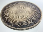 1899 L99 Newfoundland Canada 20 Cents Km  4 Circulated Coin Z856