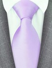 Branduce 3 15    8cm    Men s Solid Color Formal Woven Necktie   Light Purple -2