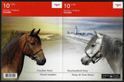 Canada Stamps     Booklet Pane Of 10     2009  Canadian Horses  2330a  bk403  Mnh