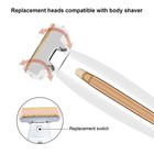 Body Ladies Shaver Heads Compatible With Finishing Touch Flawless Body Rechar   