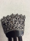 Victorian Silver And Faux Tortoise Hair Comb