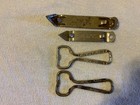 Vintage Bottle Can Openers Coca-cola Jax Schlitz Lot Of Four