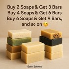 Buy 2   Get 1 Free Natural Organic Bar Soap For Sensitive Skin 5oz Unscented
