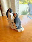 Highbank Porcelain Penguin Family Figurine Lochgilphead Scotland 13 Cm W