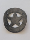 Collectable Western Deputy Us Marshal Gun Butt Old West Gun Butt Tag Grip Badge