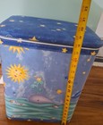 Vintage Nursery Baby Hamper   Hanging Diaper Stacker Dispenser Holder Organizer