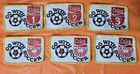 Go With Soccer - Coke  coca-cola  - Patches - Lot Of 6 - Wow Lqqk - Rare Find  