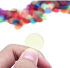 500 Pcs Of 3 4 Inch Transparent 8 Color Clear Bingo Counting Chips Plastic Marke