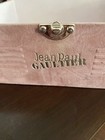 Jean Paul Gaultier Scandal Music Box Jewellery Storage Twirling Legs Pink Velour
