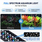 24 7 Aquarium Light With Timer  Full Spectrum Led Fish Tank Light