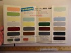 Vintage West Paint   Varnish Co Touraine 100  Pure House Paint Sample Brochure