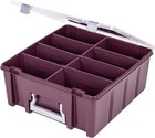 Artbin 6990abp Super Satchel Compartment Box - Stackable Durable Art Storage