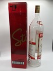 Stolichnaya Vodka 19 Inch Tall Glass Dummy Bottle Display Promo Advertisement