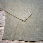 Vtg L l bean Waffle Knit Henley Usa Made Brown Long Sleeve Shirt Womens Xl 90s