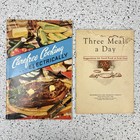 Lot Of 7 Vintage Cook Books Recipe Booklets Frozen Food Cake Soup Fruit