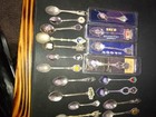 Vintage Mixed Spoon And Mixed Souvenir Spoon Lot Of 34