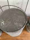 Antique   John P  Squire   Co  Pure Leaf Lard Tins Pail S Boston