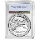 2022-p Proof American Liberty 1 Oz Silver Medal Pcgs Pr70dcam Fs Flag Label