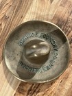 Vintage Heavy Brass Cowboy Hat Cigar Holder