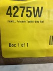 Foldable Toddler Bed Rail Guard Safety Side Rail 54 Inch Kids Sleep Barrier New