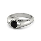 Black Onyx Round Cut With 925 Sterling Silver For Men  d532