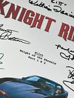 Knight Rider Pilot Script Signed- Autograph Reprints- 104 Pages- K i t t 
