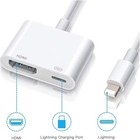 Apple Lightning To Hdmi Adapter For Iphone To Tv  1080p Digital Av Adapter Sync