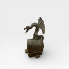 Vtg  1985 Spoontiques Pewter Winged Dragon Mythical Figurine Mr836