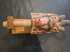Tlingit Crane Rattle Northwest Coast Native American Hand Craved Wood With Stand