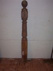 Antique 1880 s Turned Wooden Newel Post Architectural Salvage 48 
