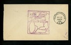 Us Postal History Airmail Cam Am 27 Pontiac Mi 1928 Aamc  27w17 Map Great Lakes