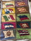 Lot Of Vintage Cigar Tobacco Felts Flags United States Austria Japan Venezuela  