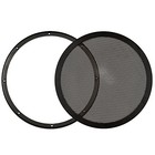 Goldwood Snap On 12  Subwoofer Grille Steel Mesh Speaker Black  sgm12  