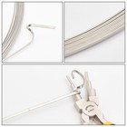 18 Gauge Flat Stainless Steel Wire  23 Feet Metal Craft Wire Stainless Steel    