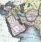 1847 Archer Map Ancient Asia Antiqua Syria Persia Arabia India Scythia Rare Spck