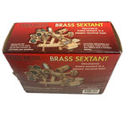 Solid Brass Sextant Nautical Navigation Instrument New In Box Decorative Design