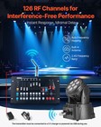 Vevor Dmx Wireless Receiver Transmitter Controller For Led Stage Light 4 Pcs