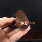 Burner Antique Copper Whale Small Statue Ornaments Sea Animal Figurines Incense