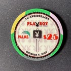 Palms Las Vegas Nevada  25 Casino Chip Playboy 1st Anniversary 2007 Obsolete Ltd