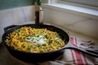 Lodge Seasoned Cast Iron Skillet - Pfas-free  Non-toxic Cookware - Use With An O