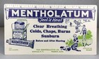 Vintage Mentholatum Ointment Advertising Blotter   6-1 4  X 3-1 2     -6352