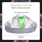 Waterproof Hair Cutting Cape - Salon Barber Gown For Men   Women Hairdressers