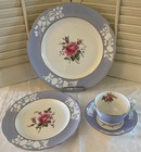 Spode Copeland Maritime Rose Four Piece Place Setting  Beautiful